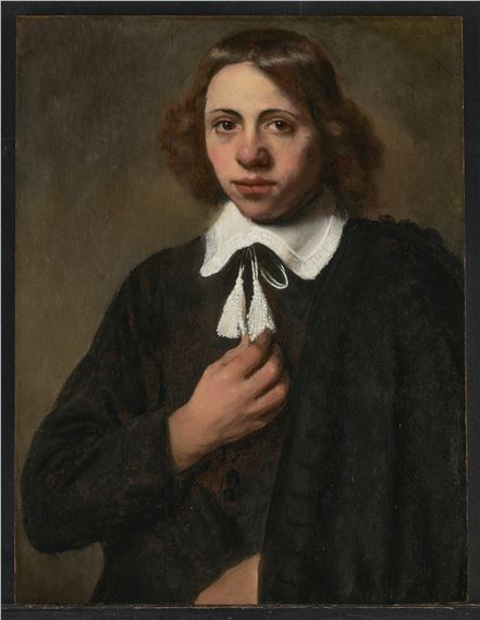 Portrait d'un jeune homme, à mi-corps by Jacobus Levecq