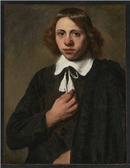 Portrait d'un jeune homme, à mi-corps - Jacobus Levecq