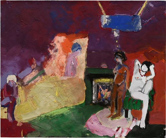 Untitled by Joan Brown, Executed circa 1960