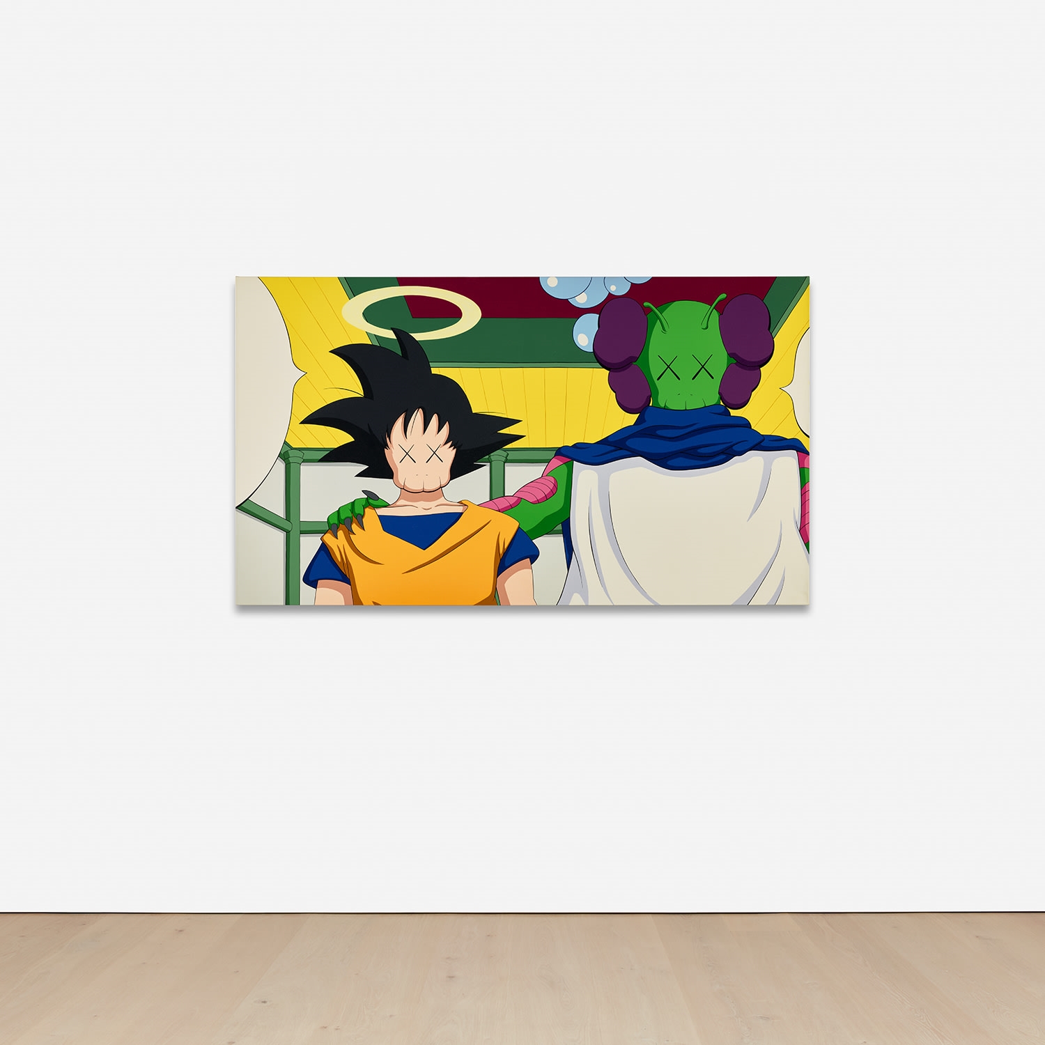 Artwork by KAWS, UNTITLED (DBZ2), Made of acrylic on canvas