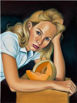 Haley with Melon by Chloe Wise, 2018