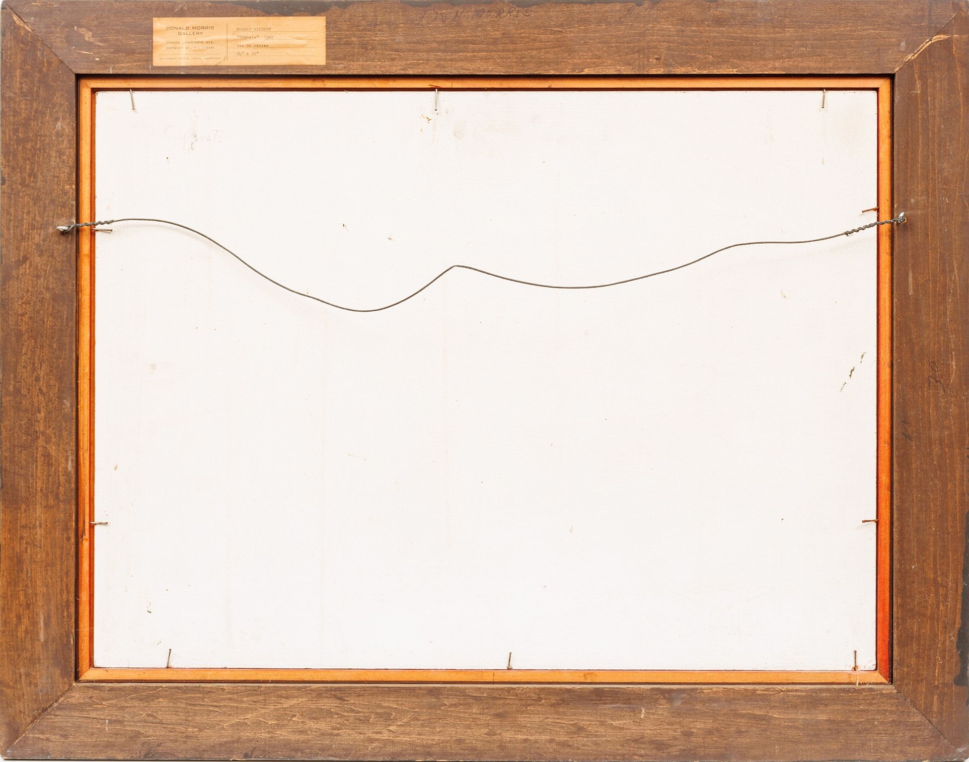 Artwork by Robert Wilbert, Robert Wilbert (American, B. 1929) Oil on Canvas, "Cygnets", H 24" W 32", Made of Oil on Canvas