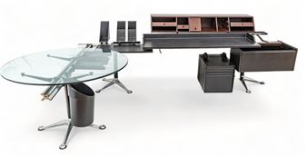 Bruce Burdick for Herman Miller (American) Desk System H 40.25" W 141" Depth 76" - Bruce Burdick