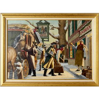 Frank Reilly, oil on canvas, c. 1947 - Frank J. Reilly