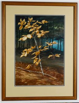 Autumn Sapling - Robert Manton Chace