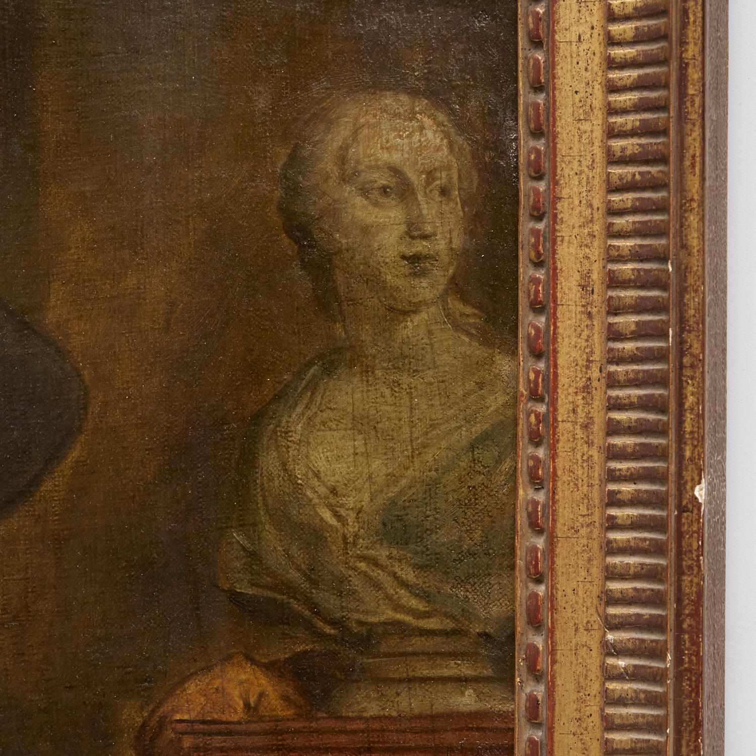 Artwork by François-Hubert Drouais, Portrait of a Young Boy Seated at an Easel, Made of oil on canvas