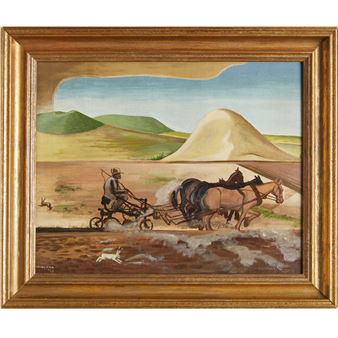 The Riding Plow - George Reddington (1905-