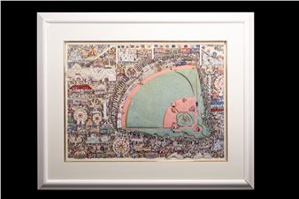 James Rizzi | TAKE ME OUT TO THE BALL GAME (1990) | MutualArt