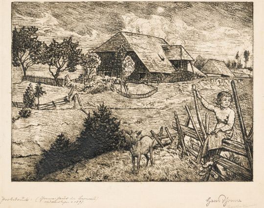 U by Hans Thoma, 1897