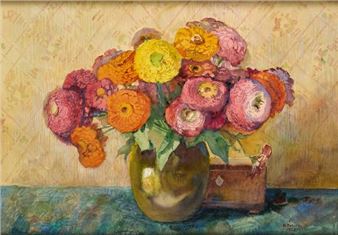 Blumenstillleben - Paul Friedrich Wilhelm Balmer