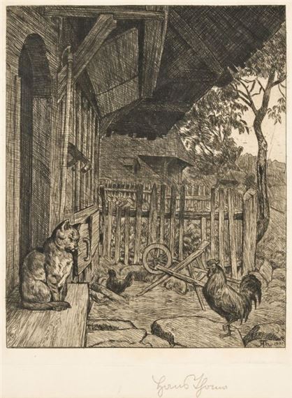 U by Hans Thoma, 1901