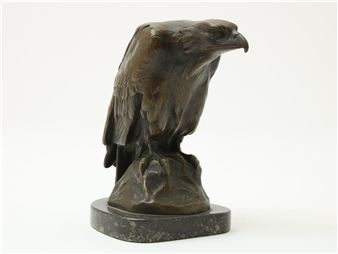 Condor on rock - Gustav Kohl