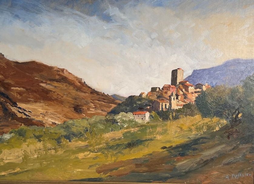 Artwork by Amédée Muselier, Paysage