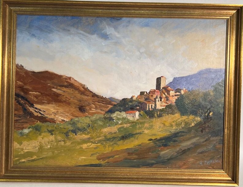 Artwork by Amédée Muselier, Paysage