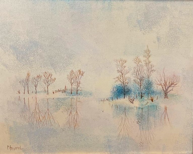 Artwork by Léo Massard, Paysage