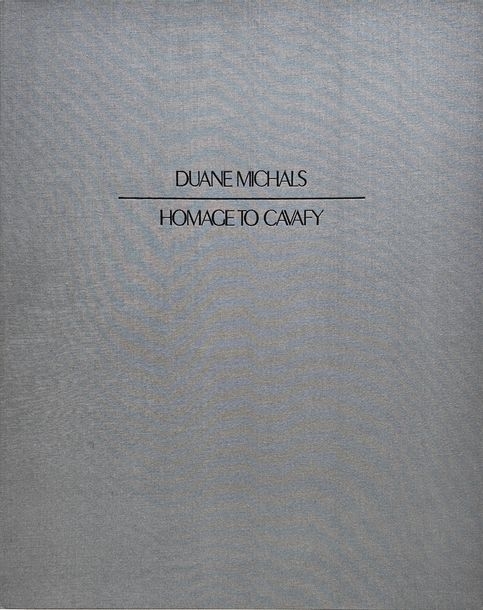 Duane Michals | Portfolio Homage to Cavafy, Jacques Bosser éditeur ...