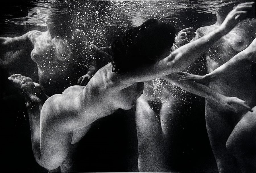 Nude swimmers, ca. - Sergei Vasiliev
