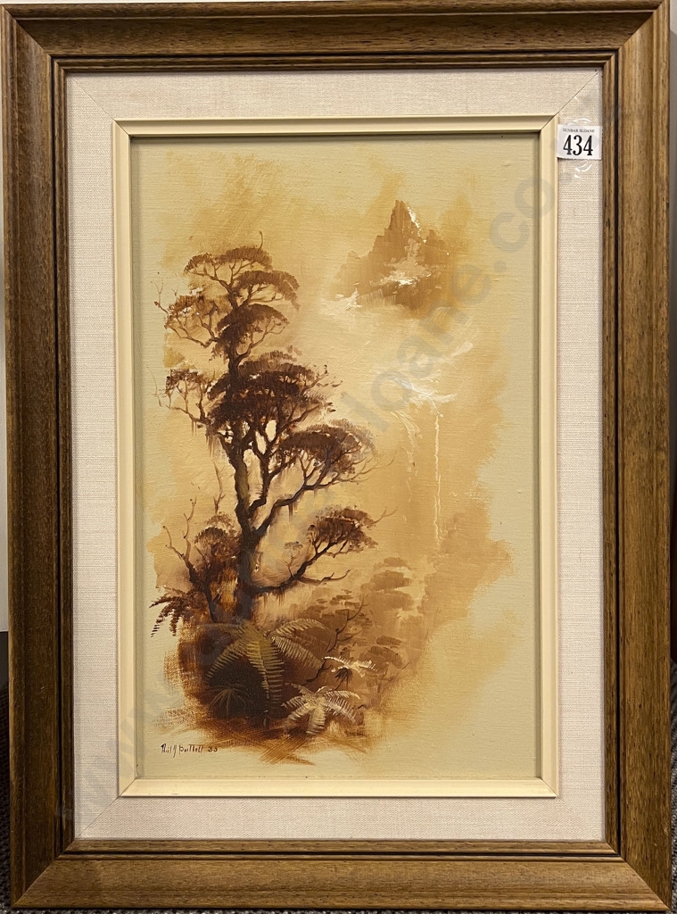 Neil Bartlett Sepia Forest Landscape MutualArt