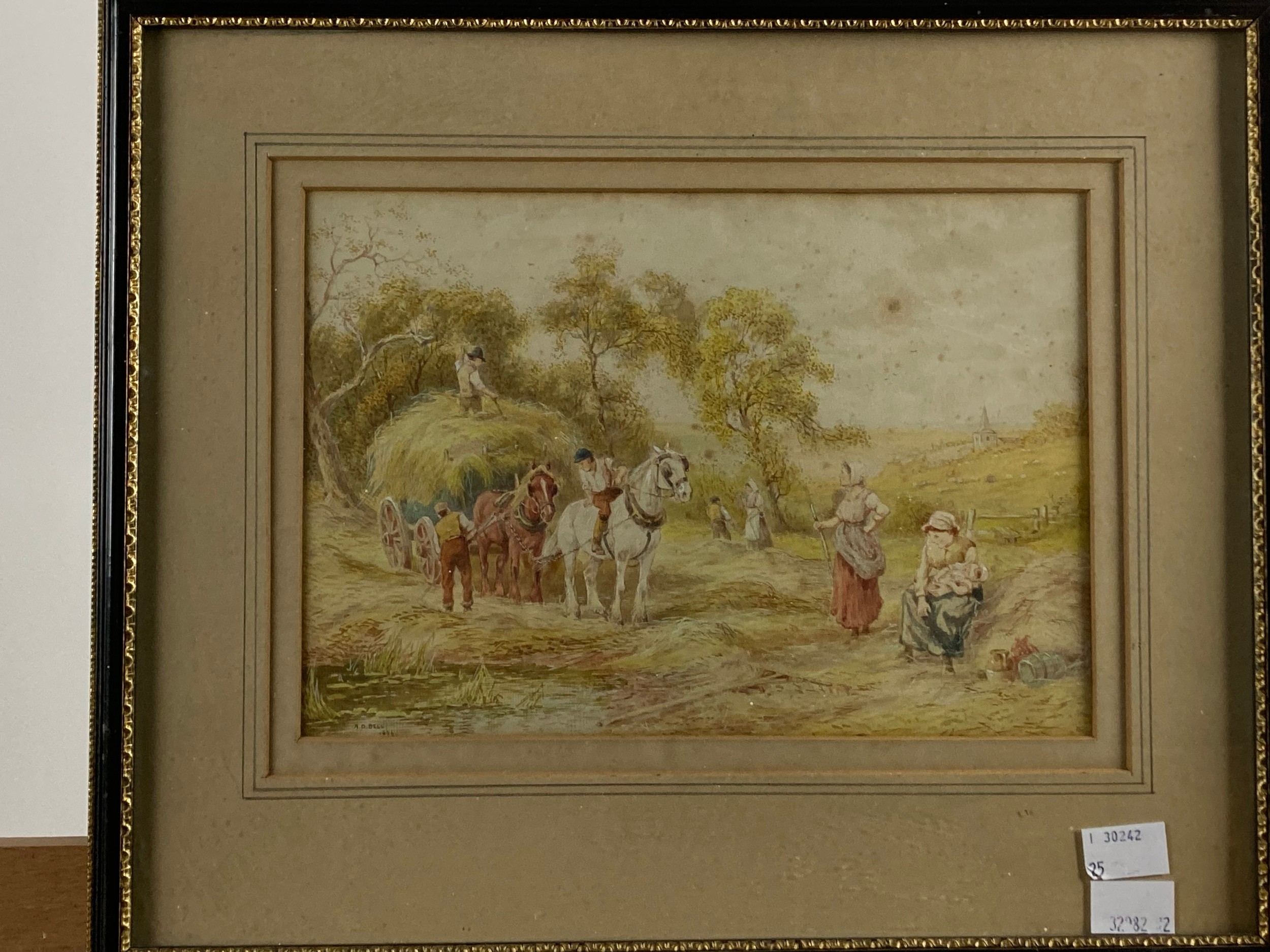 Wilfred Knox | Bringing in the Hay (1926) | MutualArt