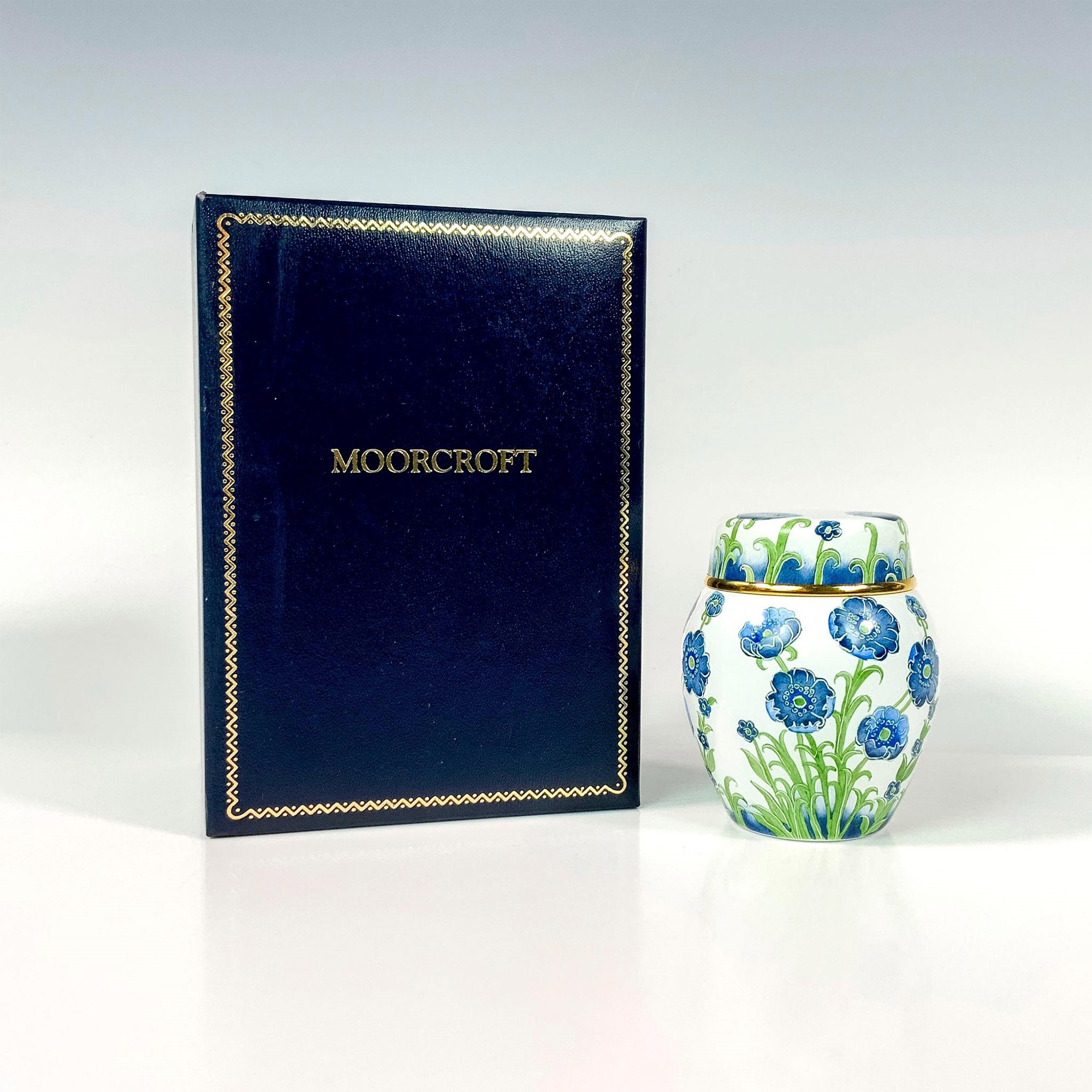 Moorcroft Moorcroft Elliot Hall Enamels Small Ginger Jar MutualArt