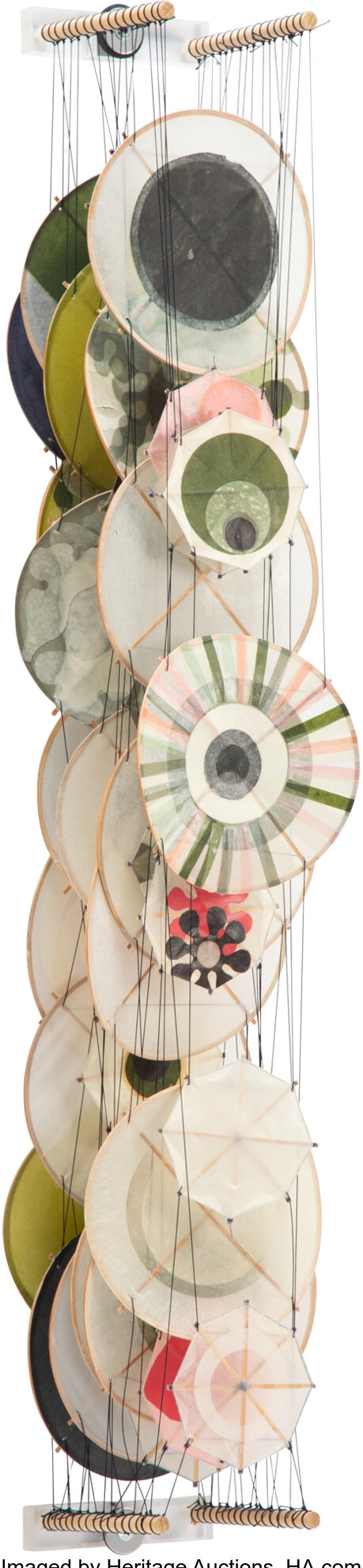 Artwork by Jacob Hashimoto, Untitled, Made of acrylic