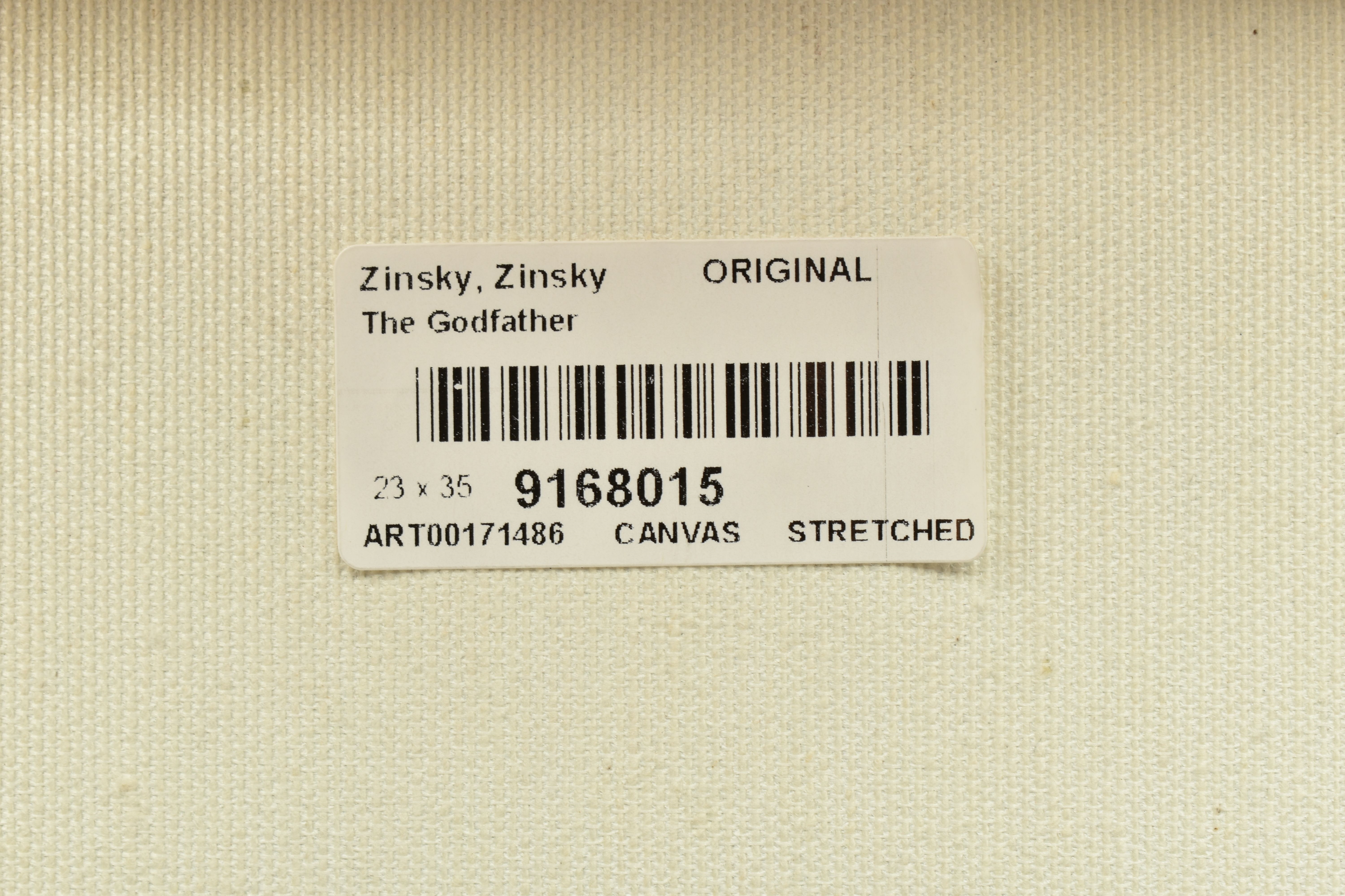 Artwork by Zinsky, THE GODFATHER, Made of mixed media on canvas