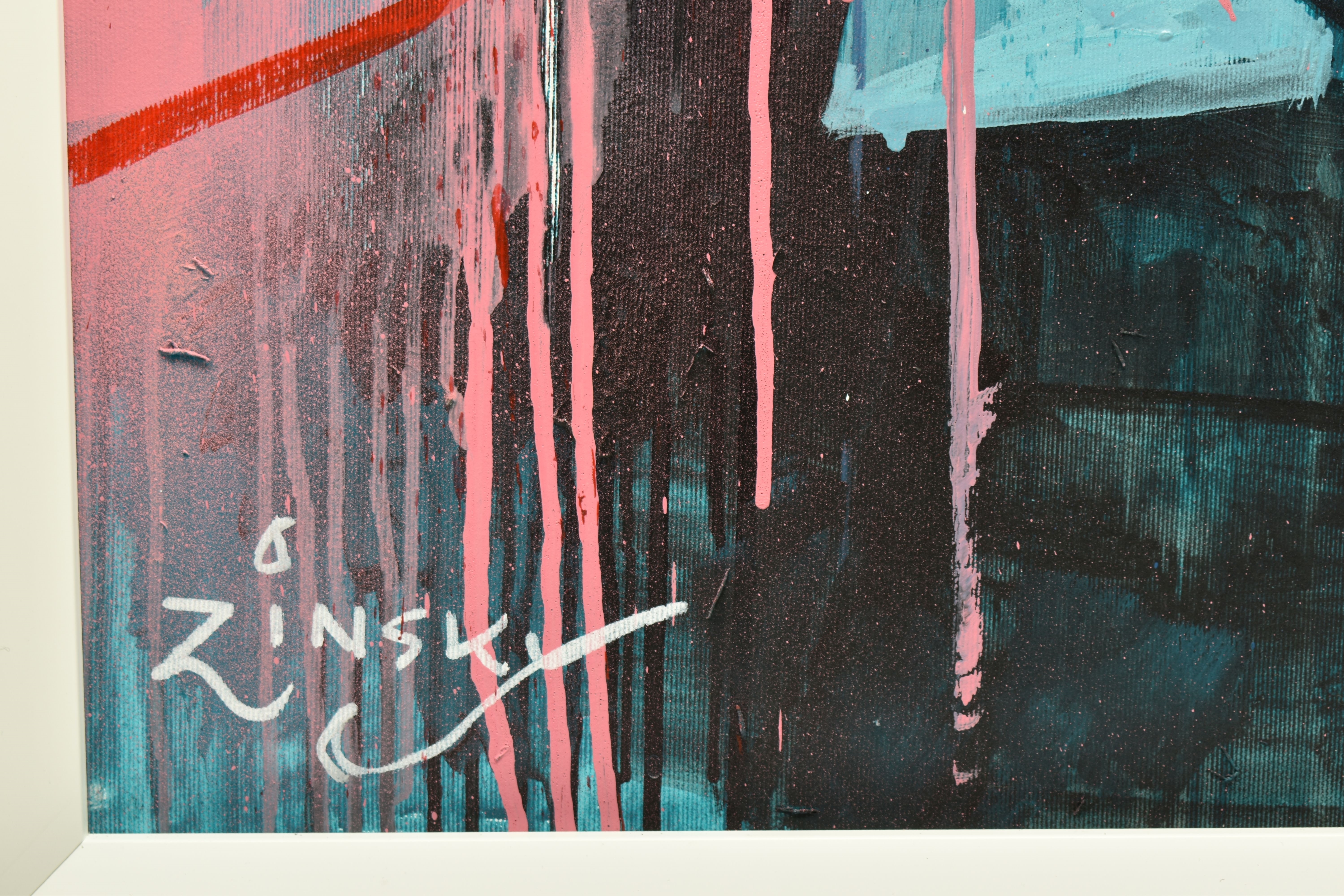 Artwork by Zinsky, THE GODFATHER, Made of mixed media on canvas