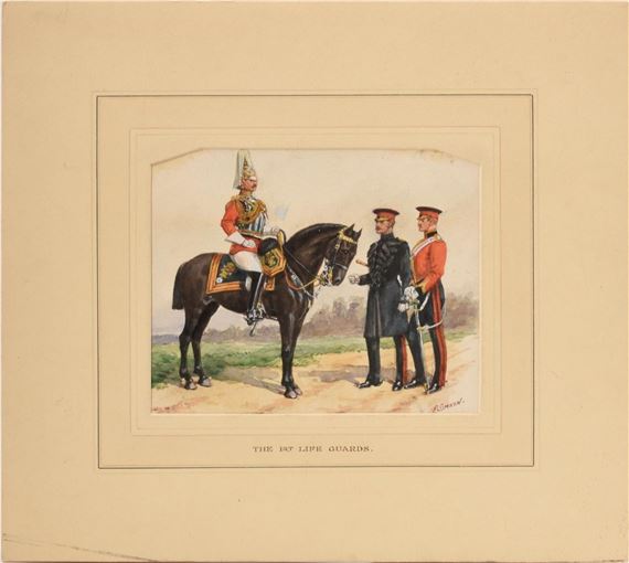 Richard Simkin | The 1st Life Guards | MutualArt