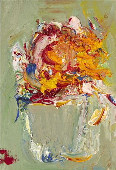 Kvety vo váze by Lea Mrázová