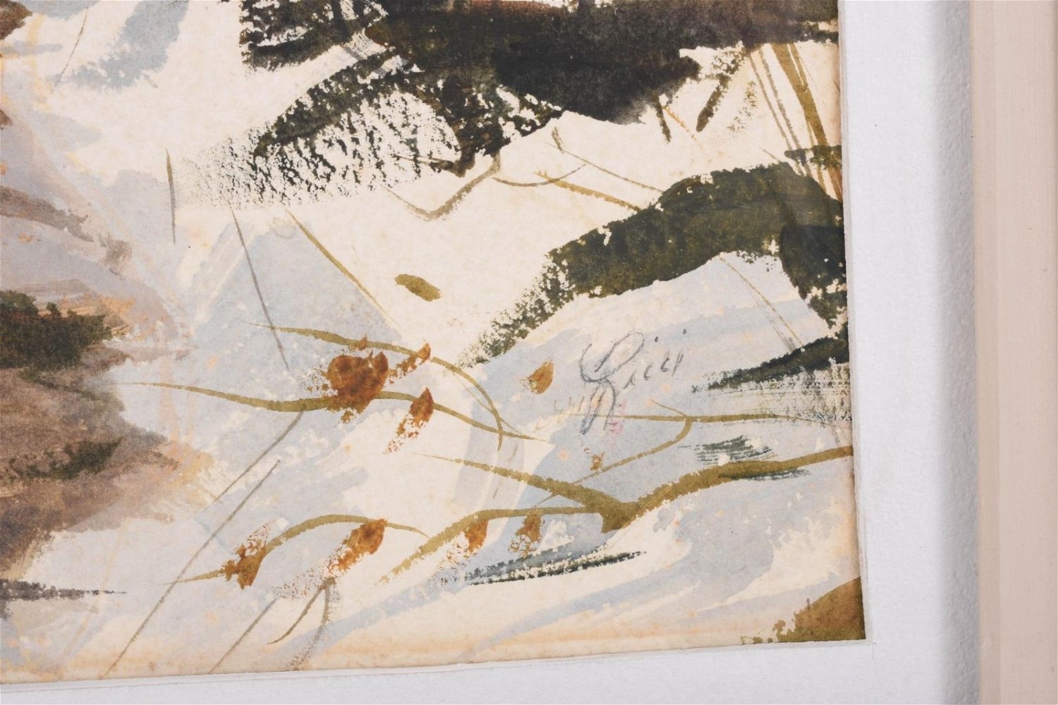 Artwork by Jerri Ricci, Melting Snow