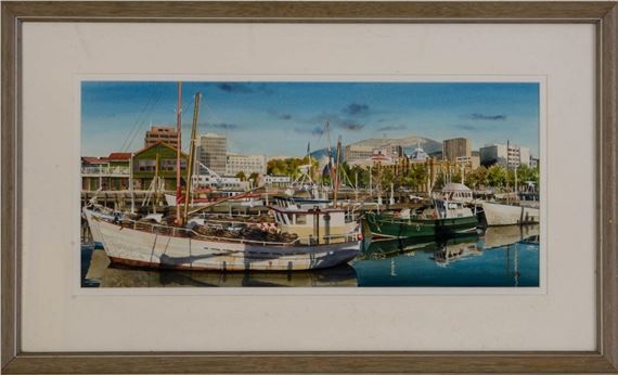 Tim Fish | Harbor Scene | MutualArt