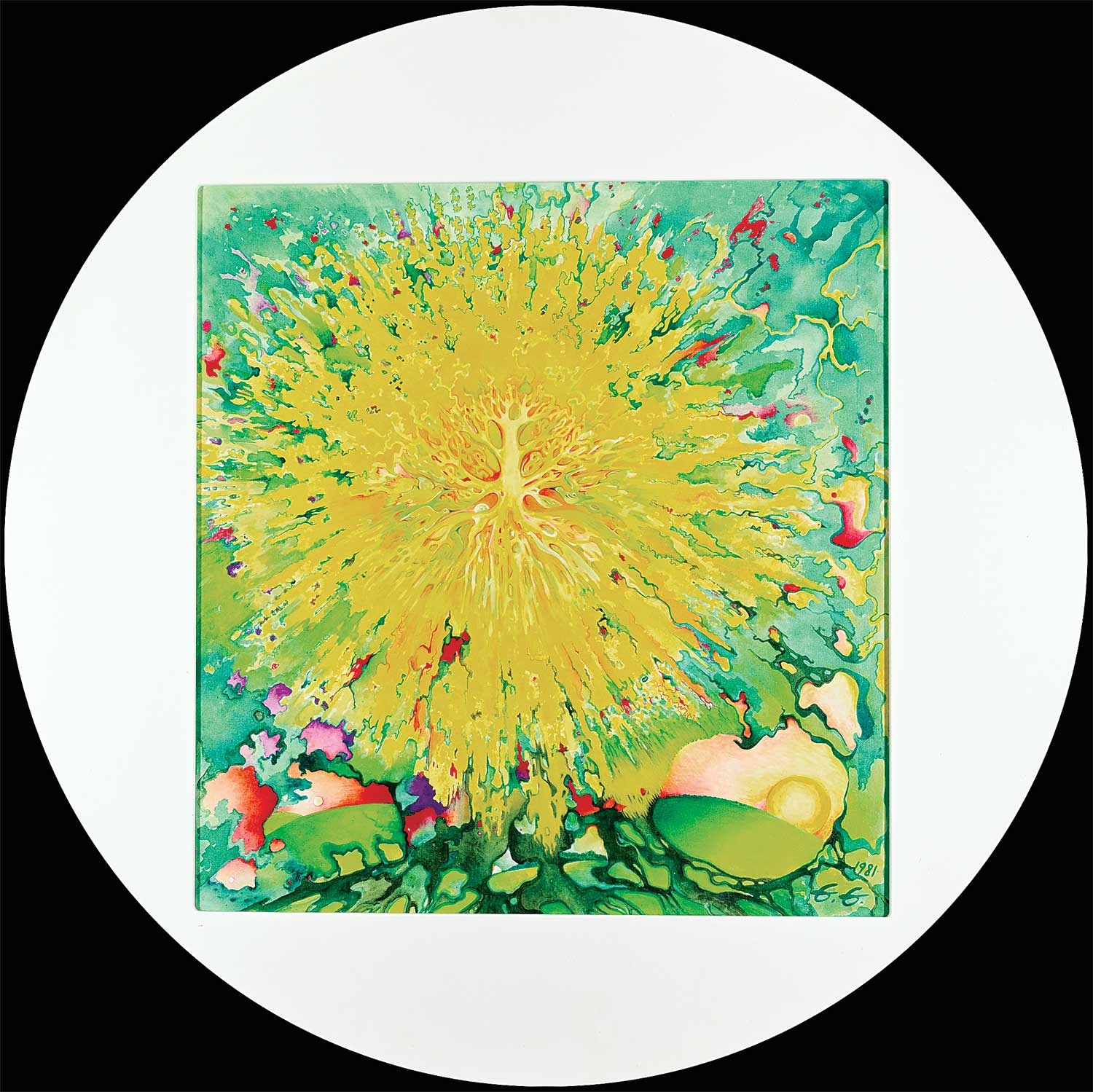 Artwork by Edith Eichner, Celebration of Life [Jubilee Tree], Made of acrylic on canvas