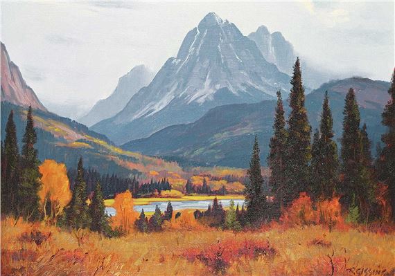 Autumn in the Selkirks by Roland Gissing