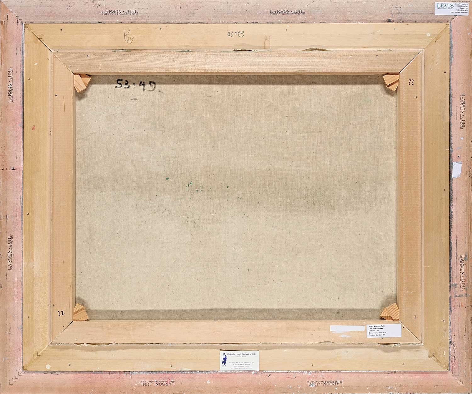 Andreas Roth | Glacial Lake (1939) | MutualArt