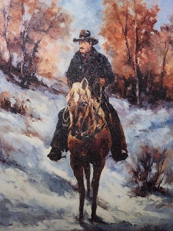 Artwork by Dorie Solomon, Homeward Bound, Made of lithograph