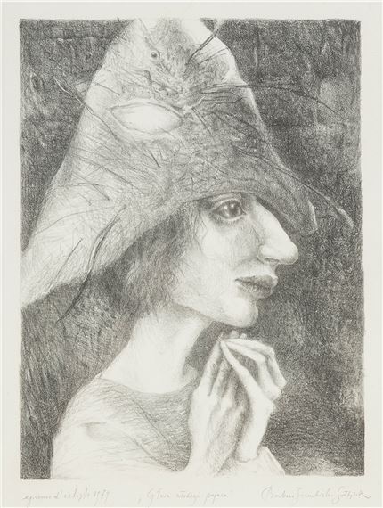Głowa młodego pajaca, 1979 - Barbara Ziembicka