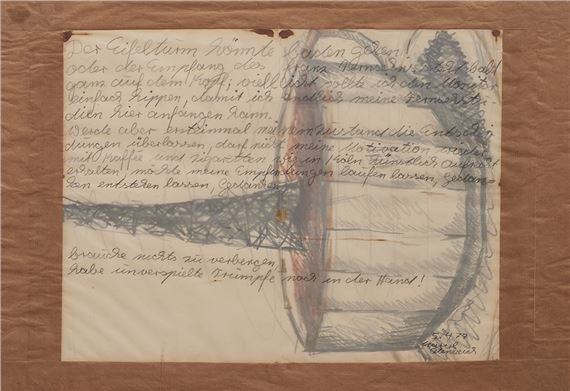 The Eiffel Tower by Marcel Odenbach, 1978