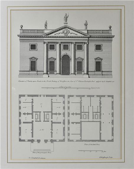 Colen Campbell | COLEN CAMPBELL; a set of four engravings | MutualArt