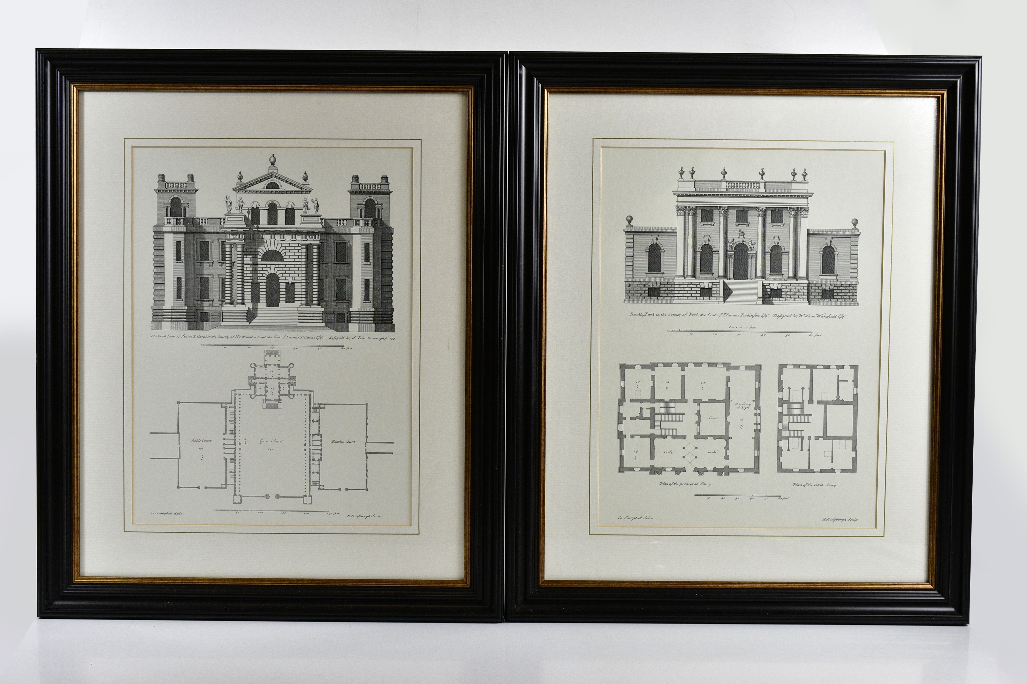 Colen Campbell | COLEN CAMPBELL; a set of four engravings | MutualArt