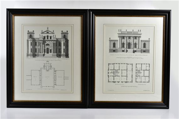 Colen Campbell | COLEN CAMPBELL; a set of four engravings | MutualArt
