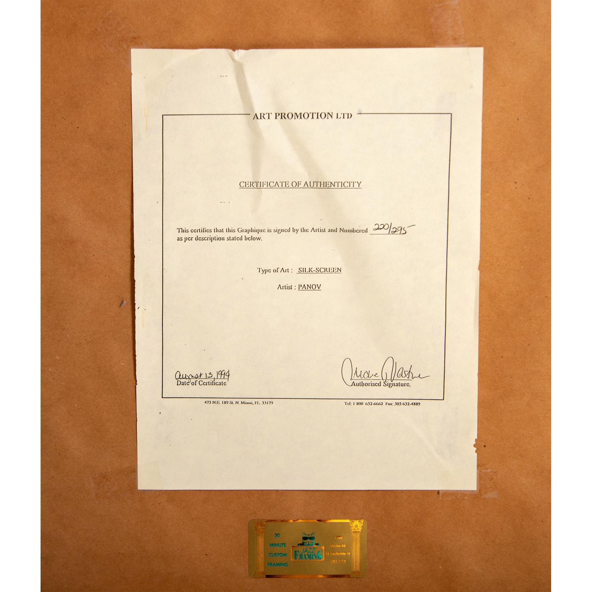 Artwork by Petar Panov Chuklev, Petar Panov Chuklev (Bulgarian b.1936) Original Silkscreen, Made of Color silkscreen on paper