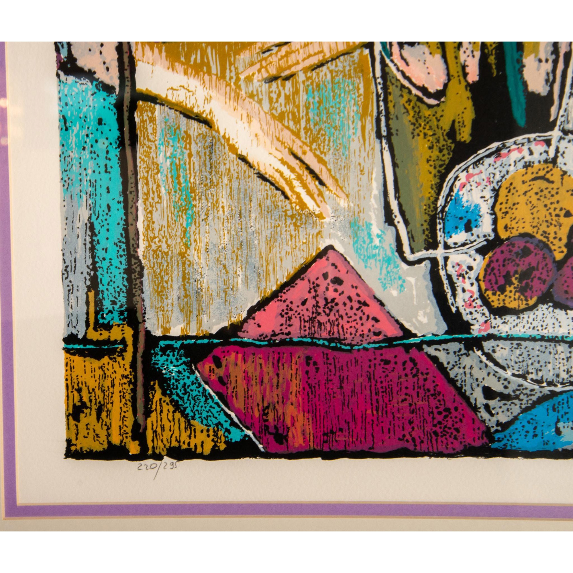 Artwork by Petar Panov Chuklev, Petar Panov Chuklev (Bulgarian b.1936) Original Silkscreen, Made of Color silkscreen on paper