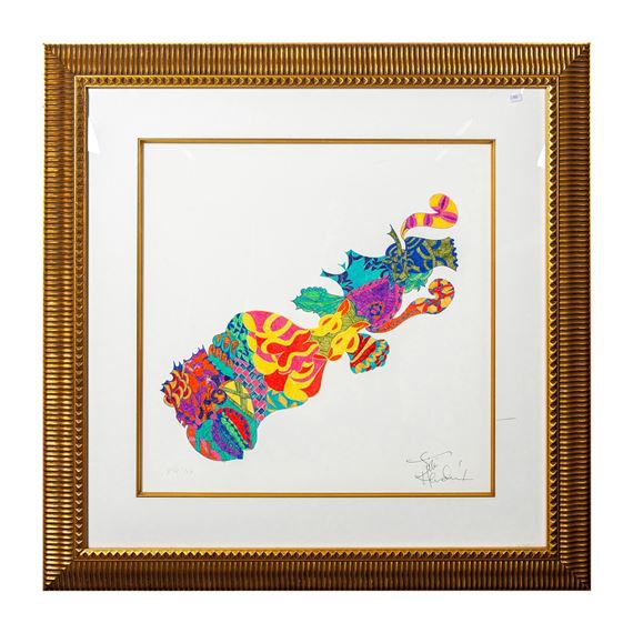 Jimmy Hendrix | Jimi Hendrix Limited Edition Abstract Print | MutualArt