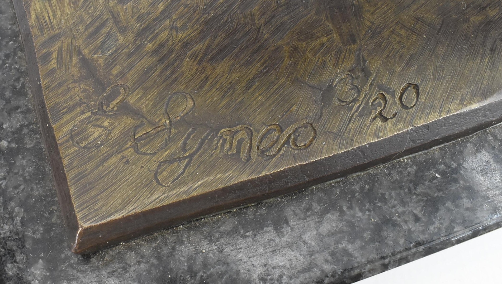 Artwork by Eric Symes, In Full Flight, Made of BRONZE