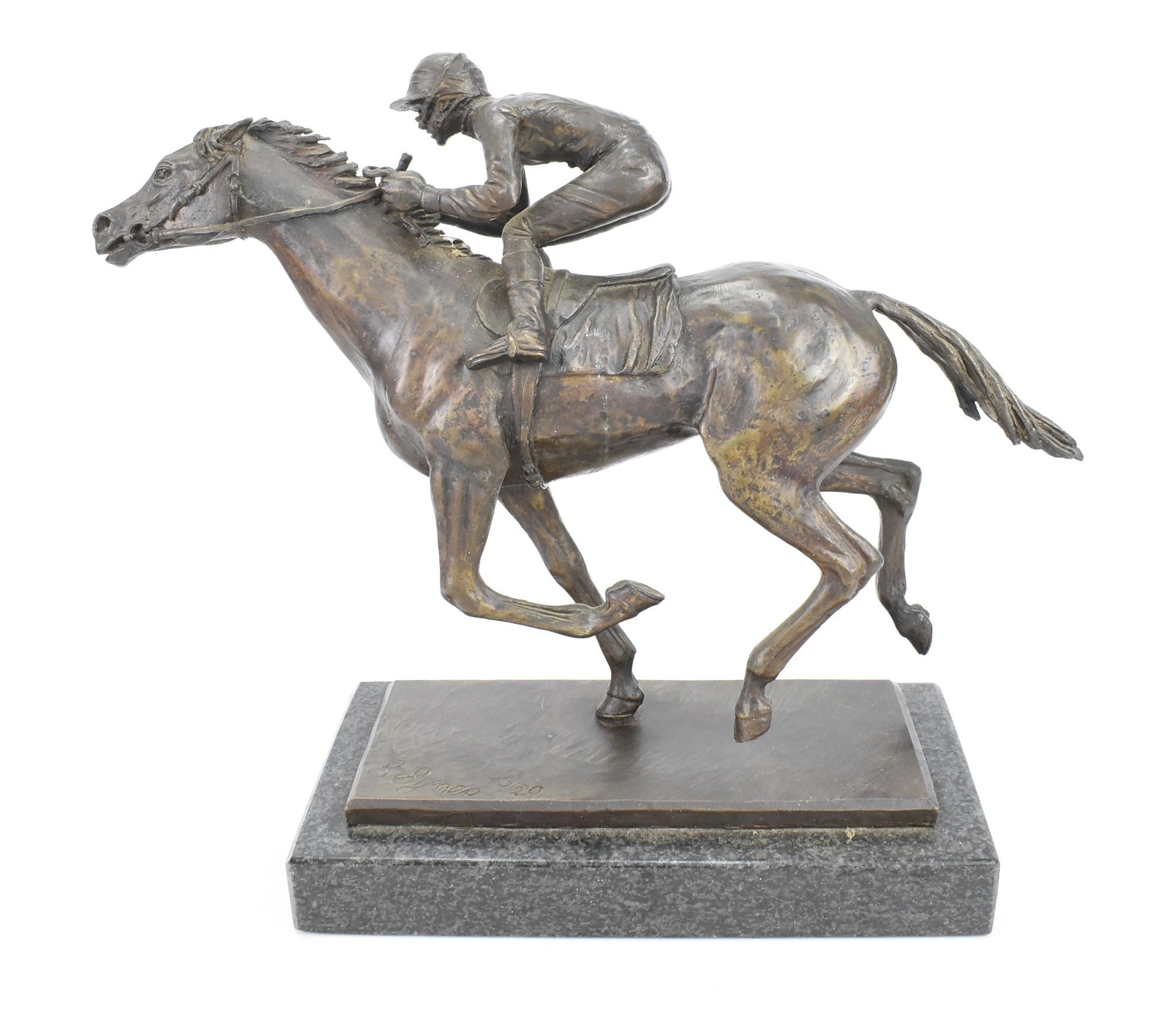 Artwork by Eric Symes, In Full Flight, Made of BRONZE