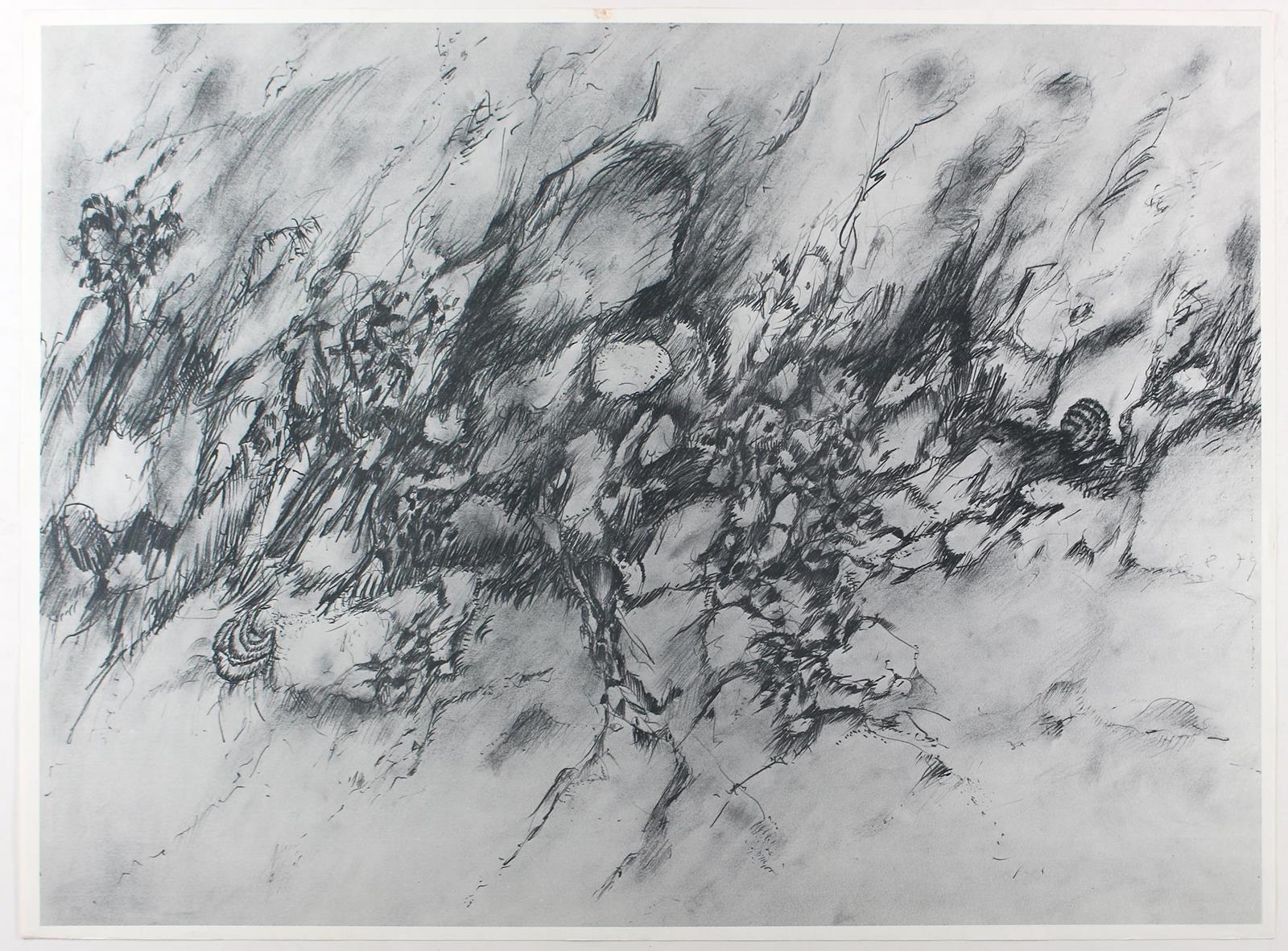 Artwork by Martin Gietz, 4 (2 farbig) Bl, Made of print