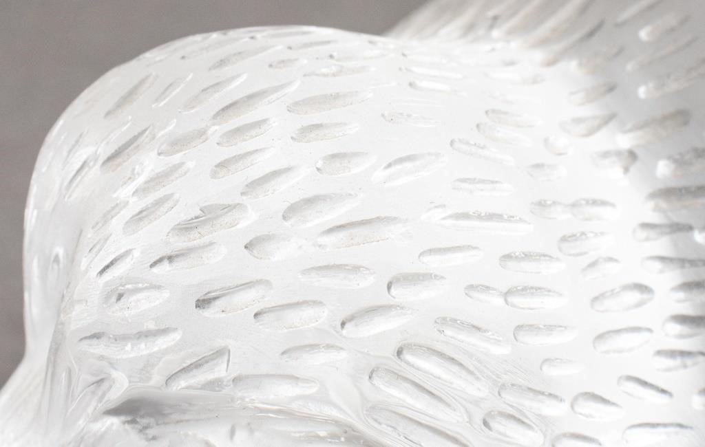 René Lalique | Lalique Colorless Glass Hedgehog Figure | MutualArt