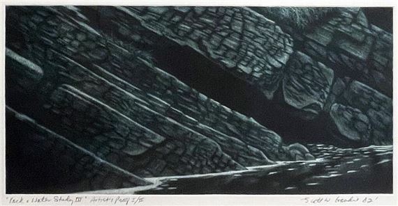 Rock and Water Study III by Scott Goudie