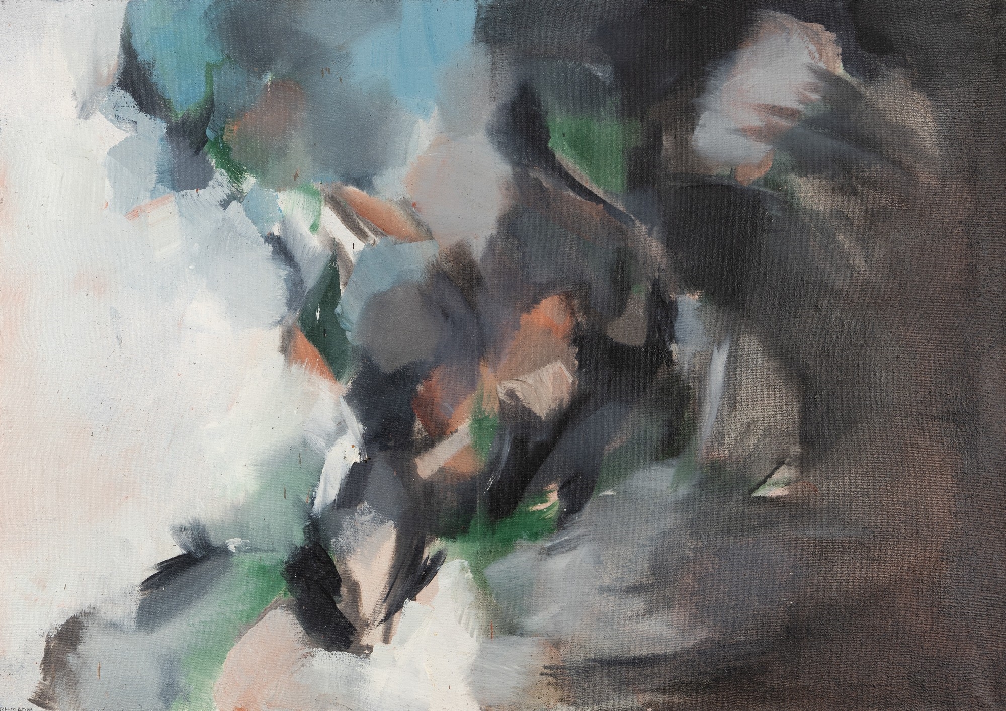 Artwork by Olli Reiman, Composition, Made of oil