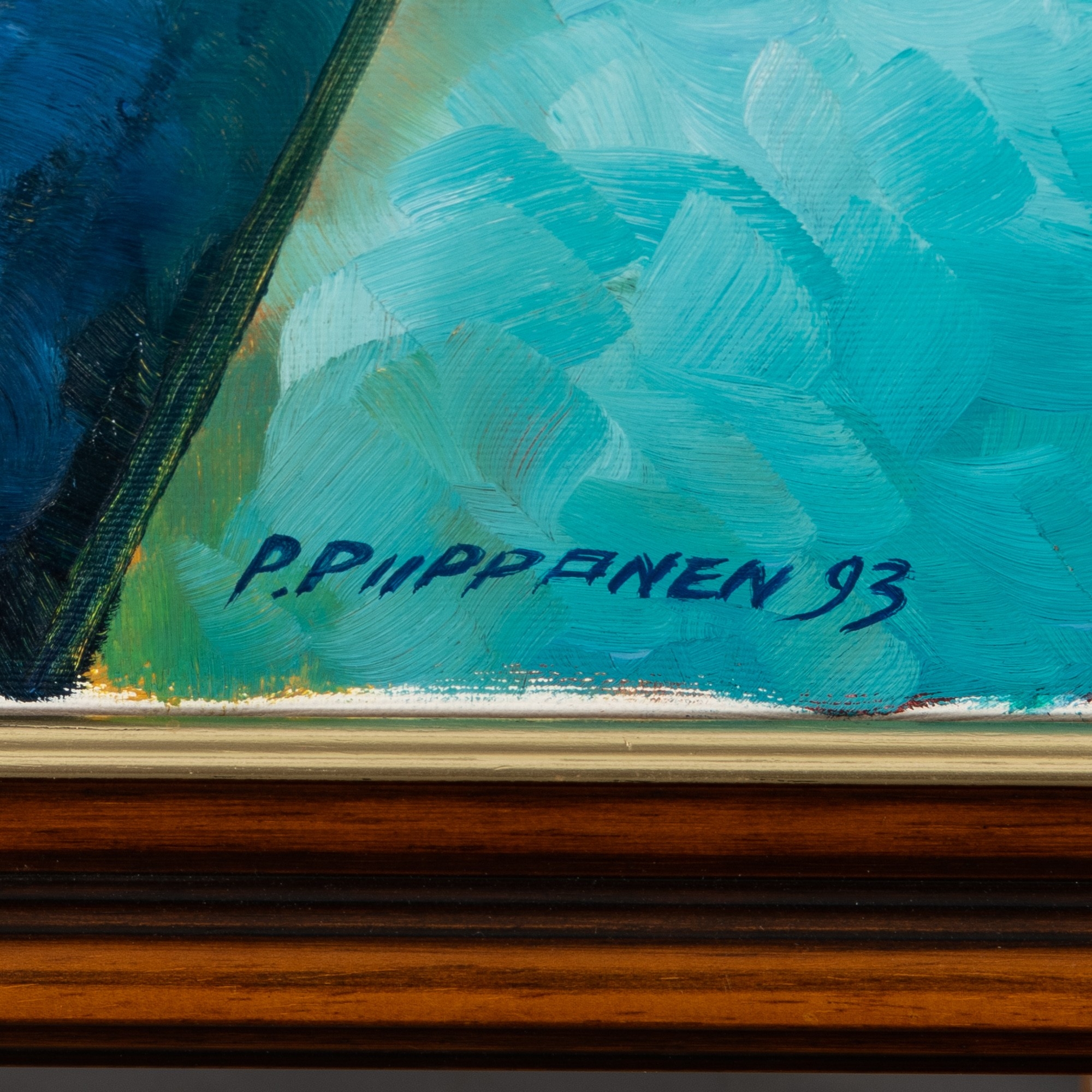 Artwork by Pertti Piipponen, Konsertti, Made of oil